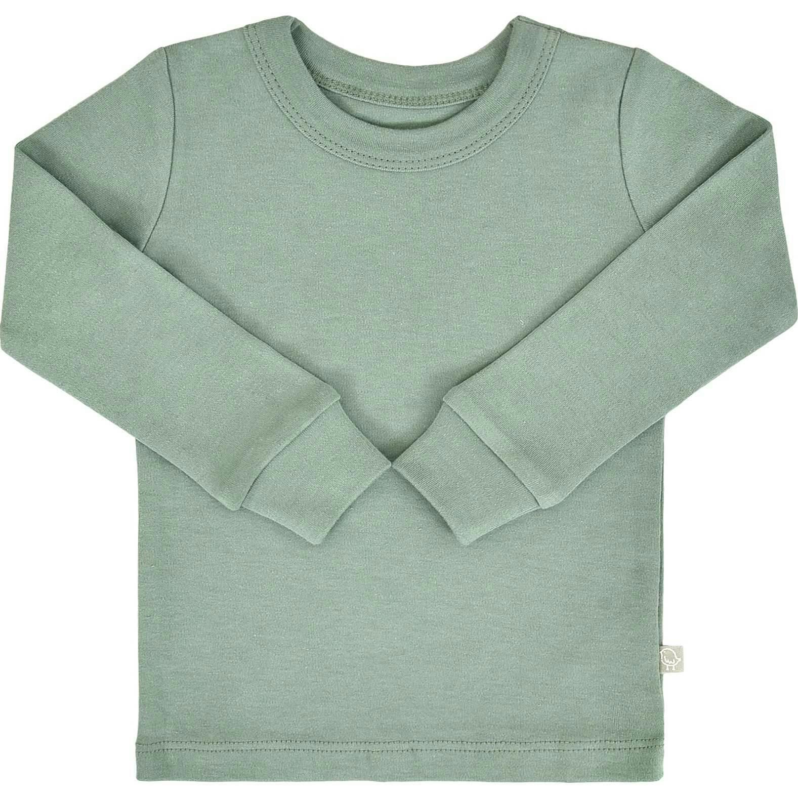 baby pajamas | Basil Green