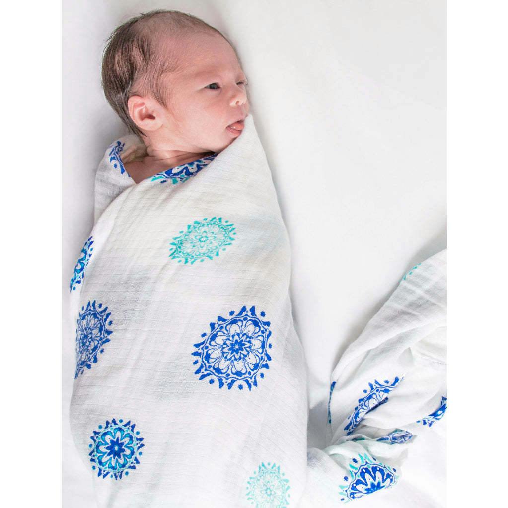 Organic Cotton Muslin Swaddle