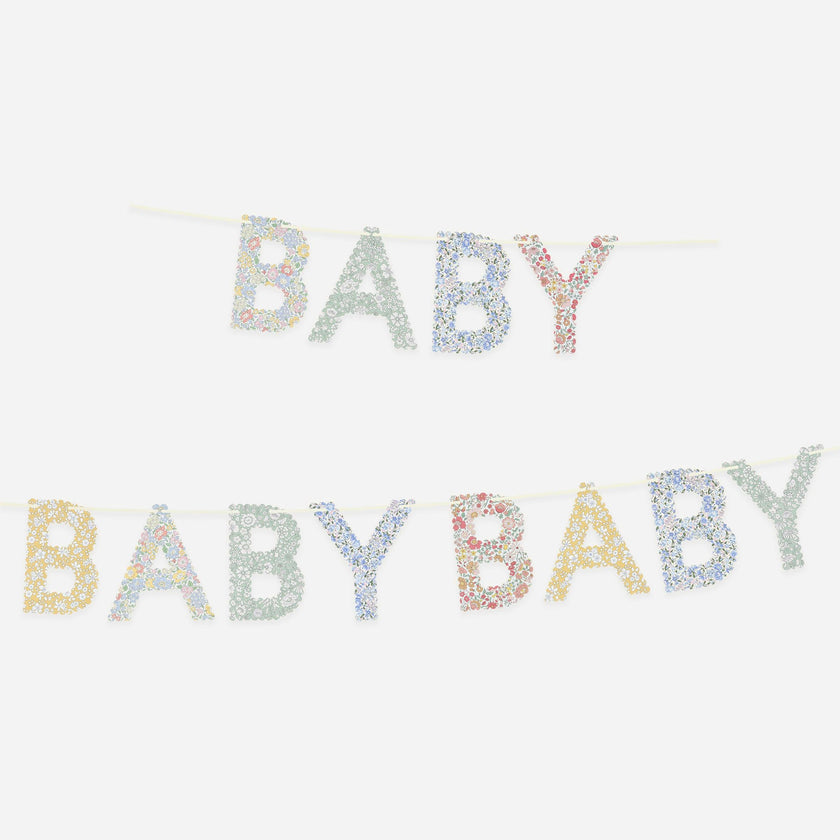 Meri Meri x Liberty Baby Garland