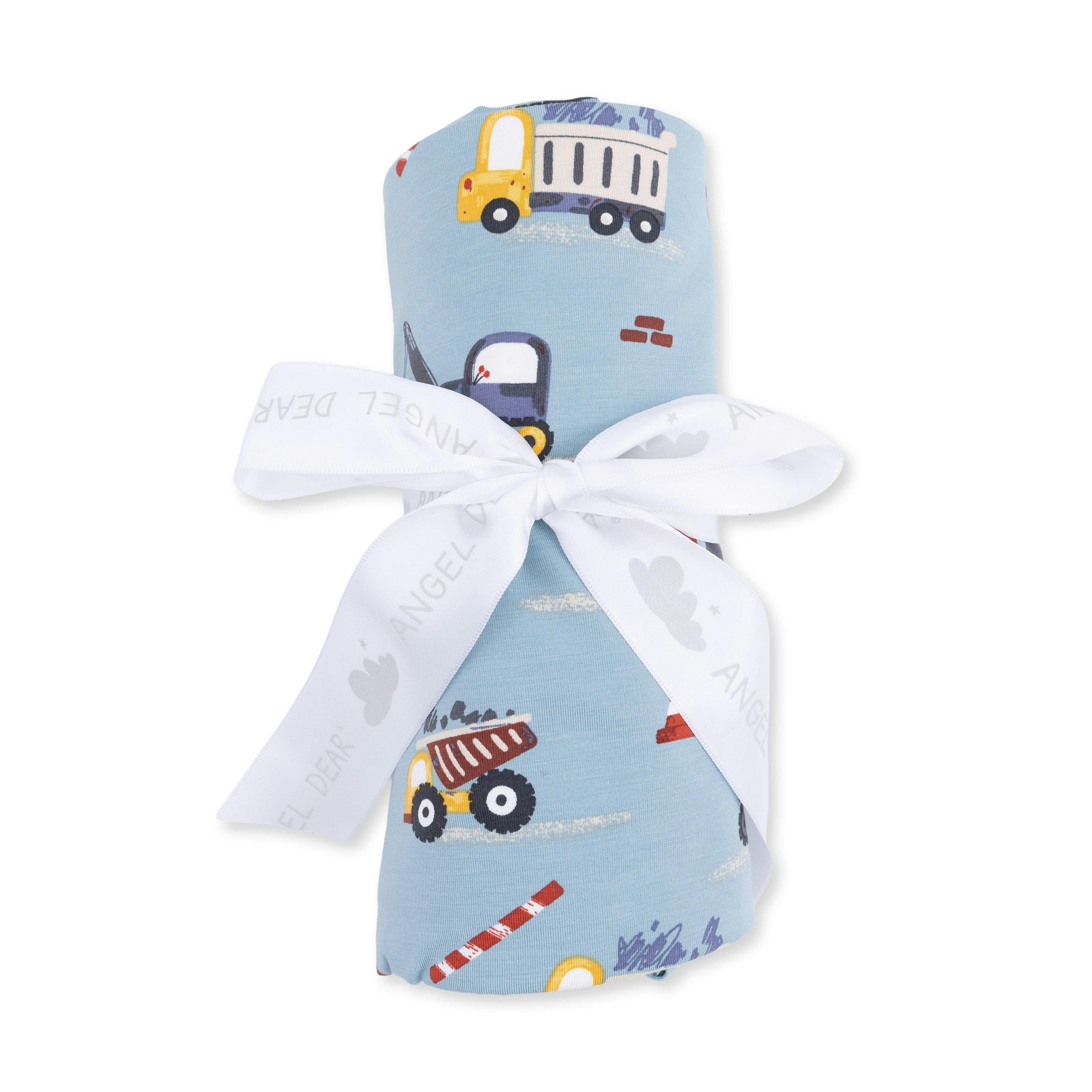 Crayon Construction - Swaddle Blanket