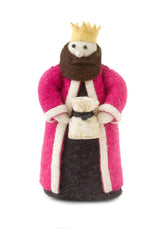 Handmade Nativity Scene Hand Felted Wool Arcadia Home