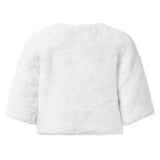 Diamonte Faux Fur Jacket