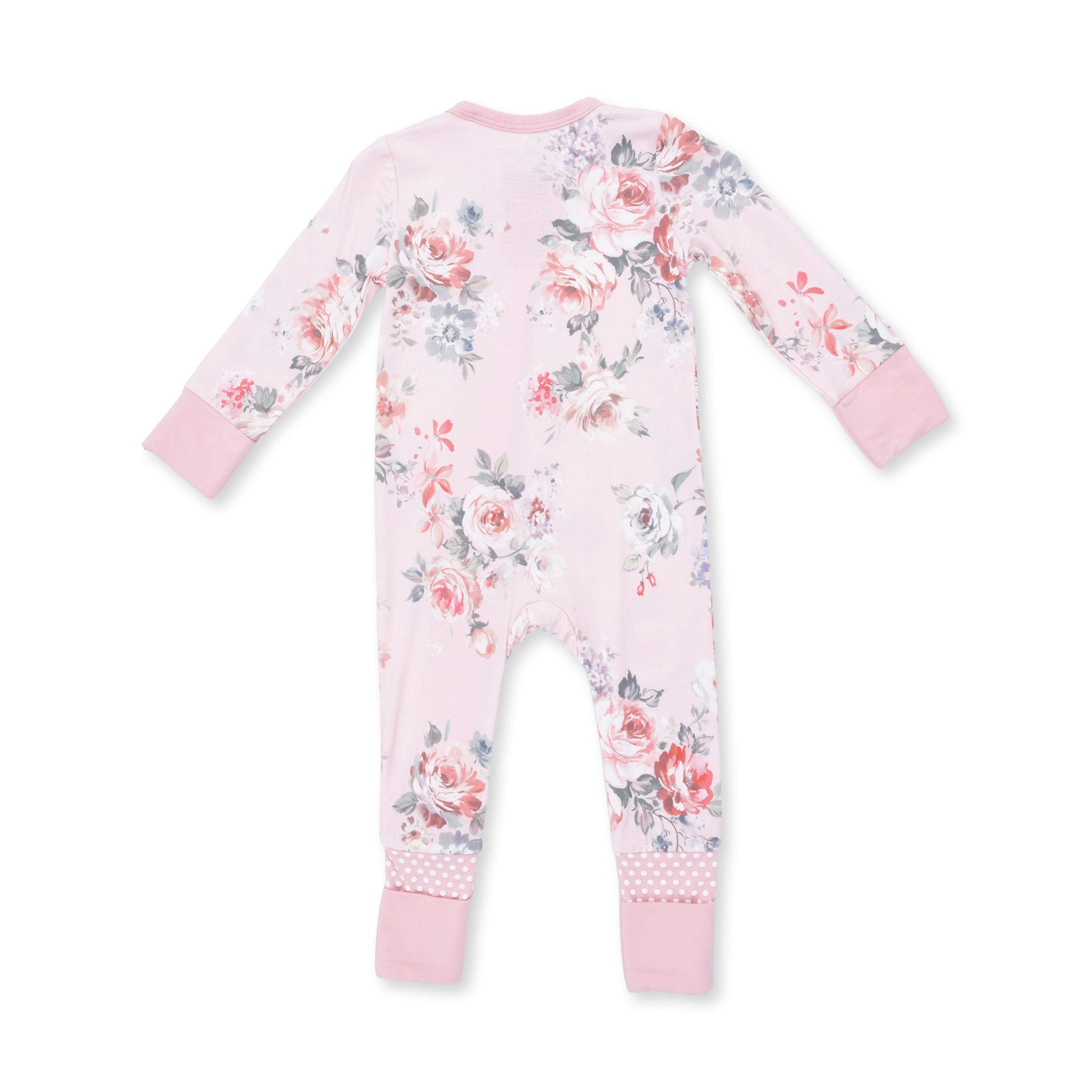 Painterly Rose Bouquets - Convertible Romper