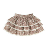 Mocha Floral Skort