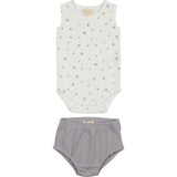 Boys Sleeveless Onesie & Bloomers Set