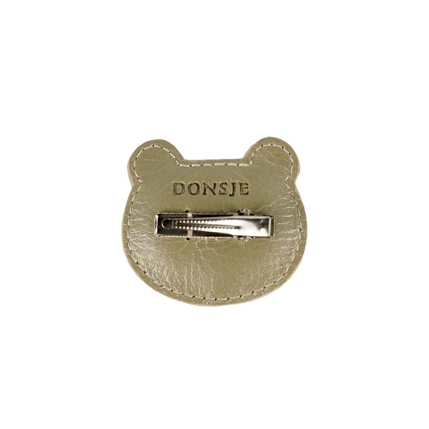 Blinc Clip | Bear | Champagne Metallic Leather