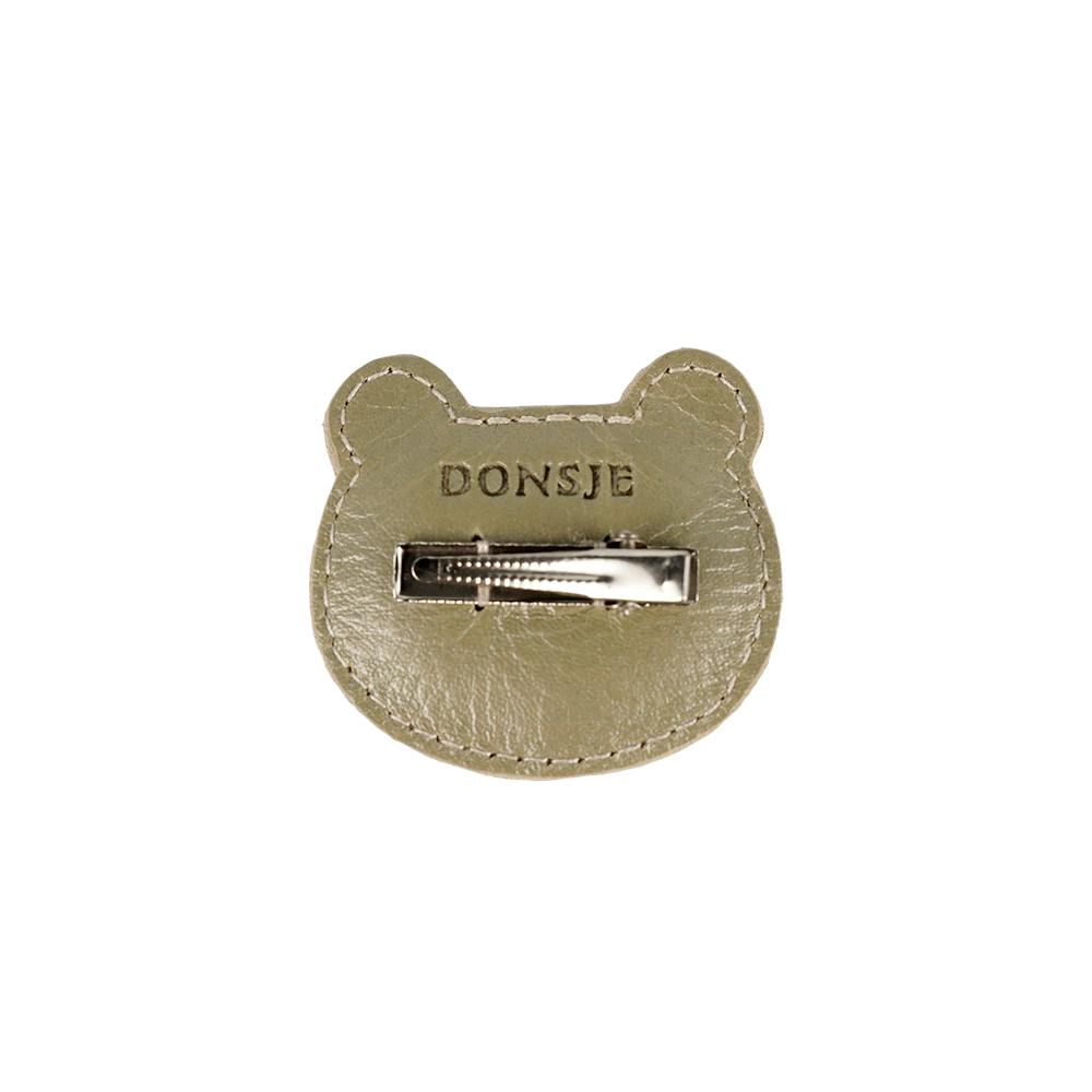 Blinc Clip | Bear | Champagne Metallic Leather