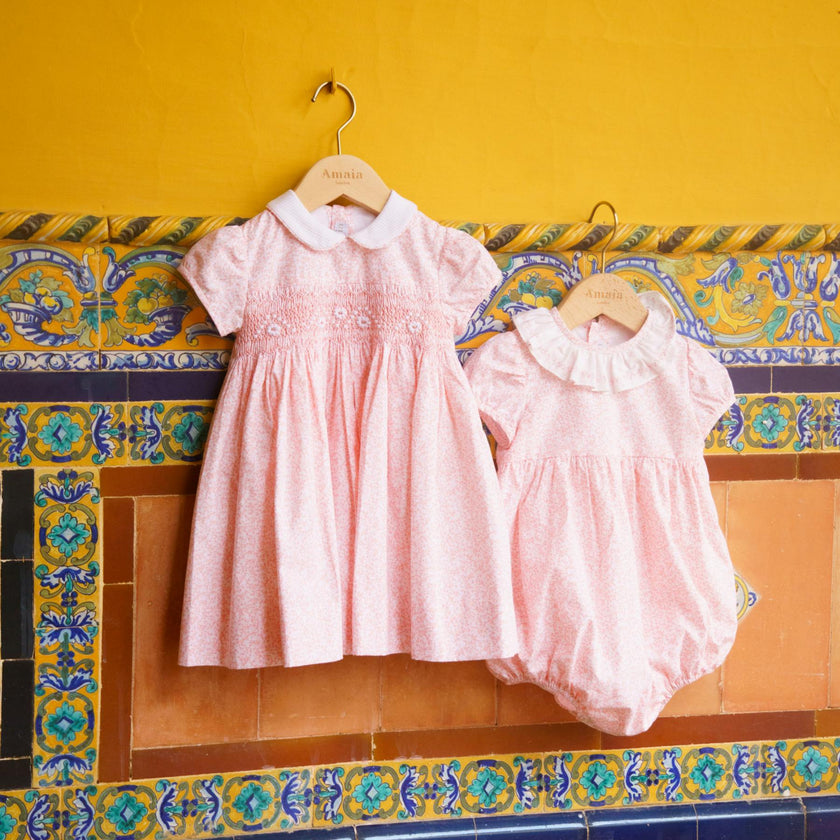Shirley Dress Pink Minifloral