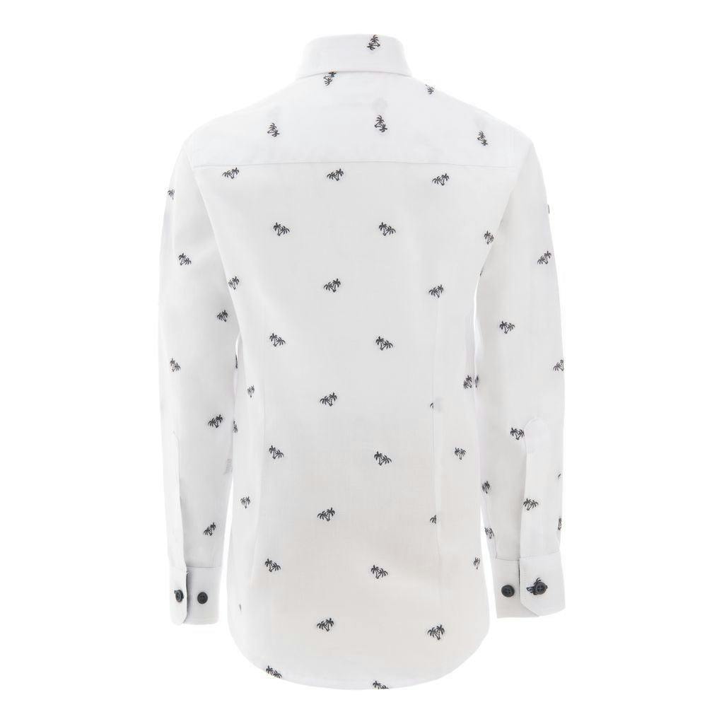 White Palms Dress Shirt