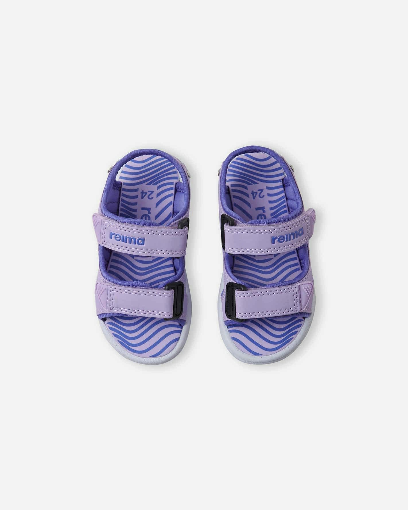 Toddlers Bungee Lightweight 2-Velcro Strap Sandals