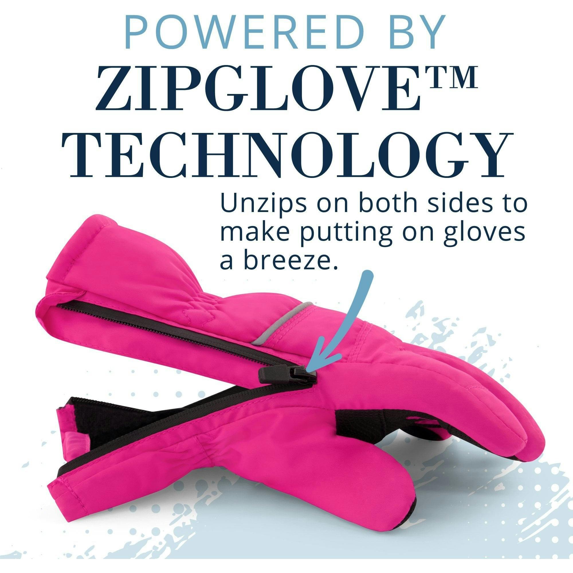 Winter & Ski Glove powered by ZIPGLOVE™ TECHNOLOGY