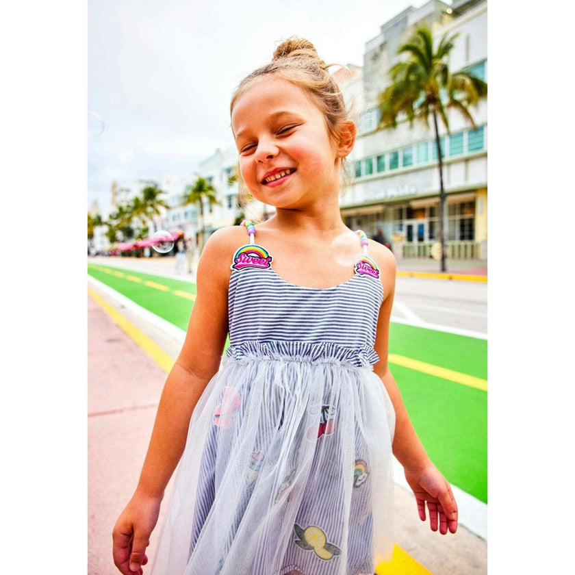 Sweet Candy Lovers Patch Dress