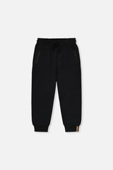 Fleece Sweatpants With Pockets Black