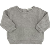 Wide Rib Fuzzy Sweater Knit Brooklyn Boxy