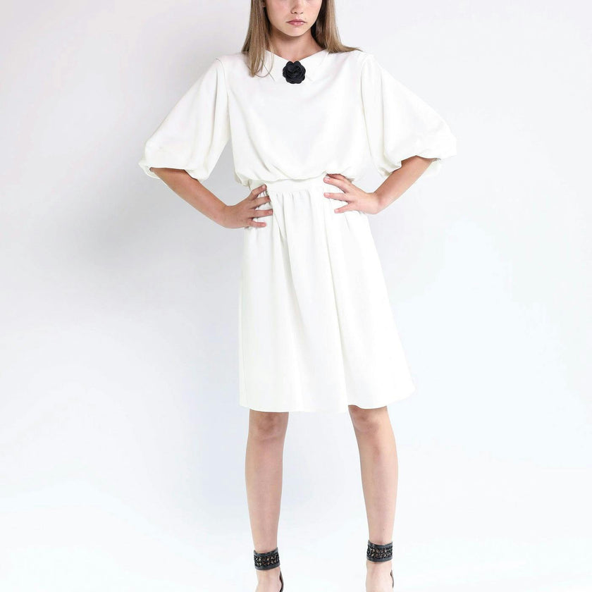 Luna dress (ivory)