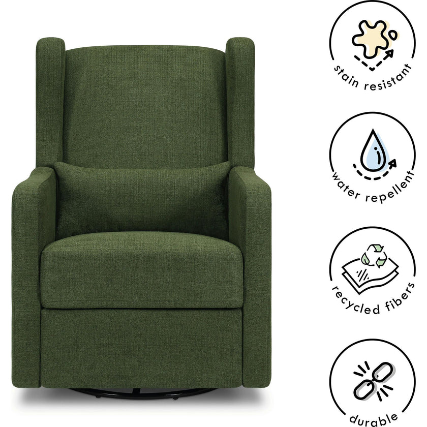 Arlo Performance Linen Recliner & Swivel Glider