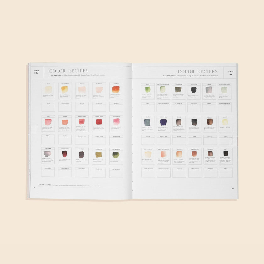 Watercolor Workbook
