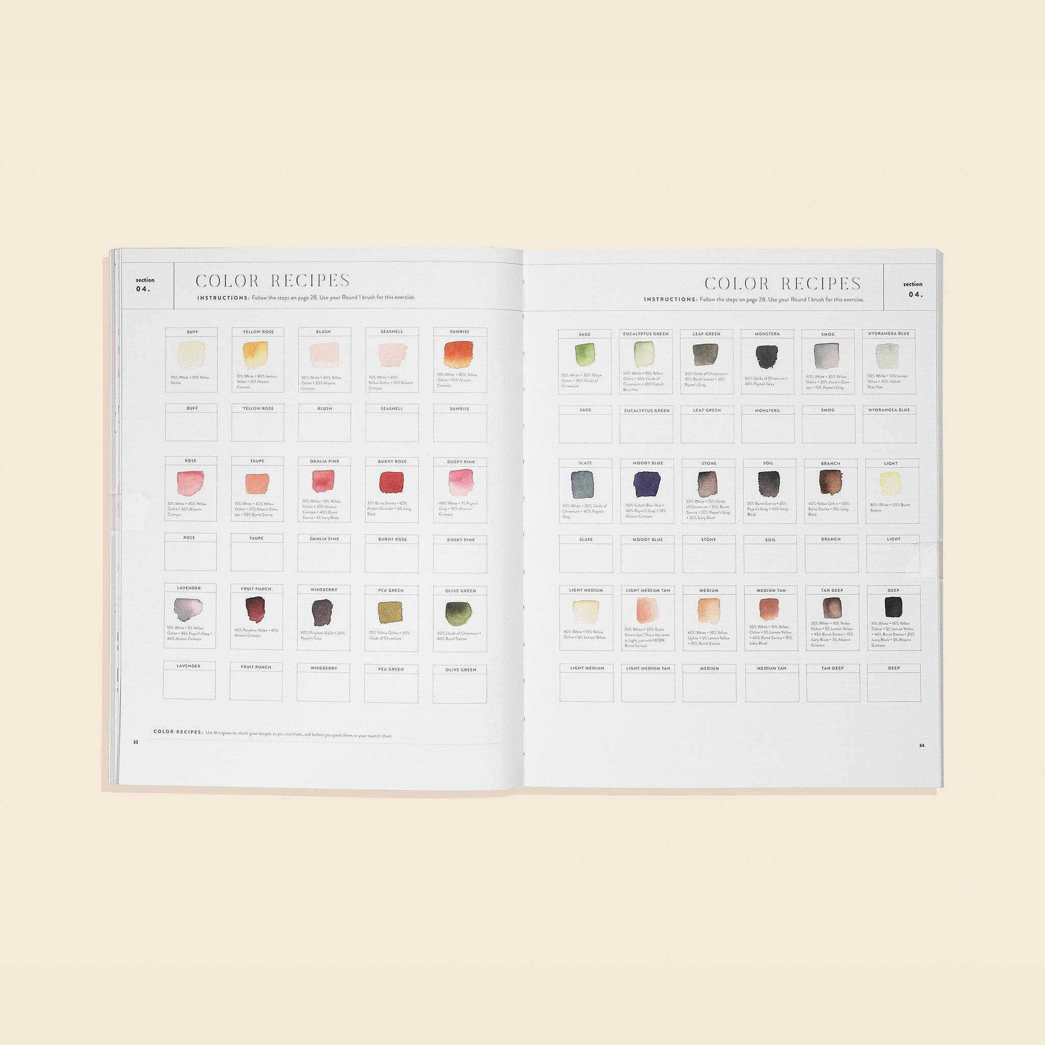 Watercolor Workbook