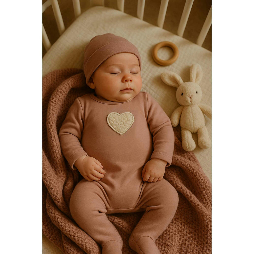 Sherpa Heart Footie