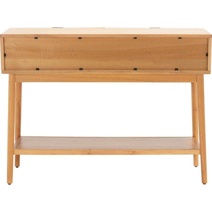 Baisley 2-Drawer Rattan Console Table