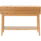 Baisley 2-Drawer Rattan Console Table