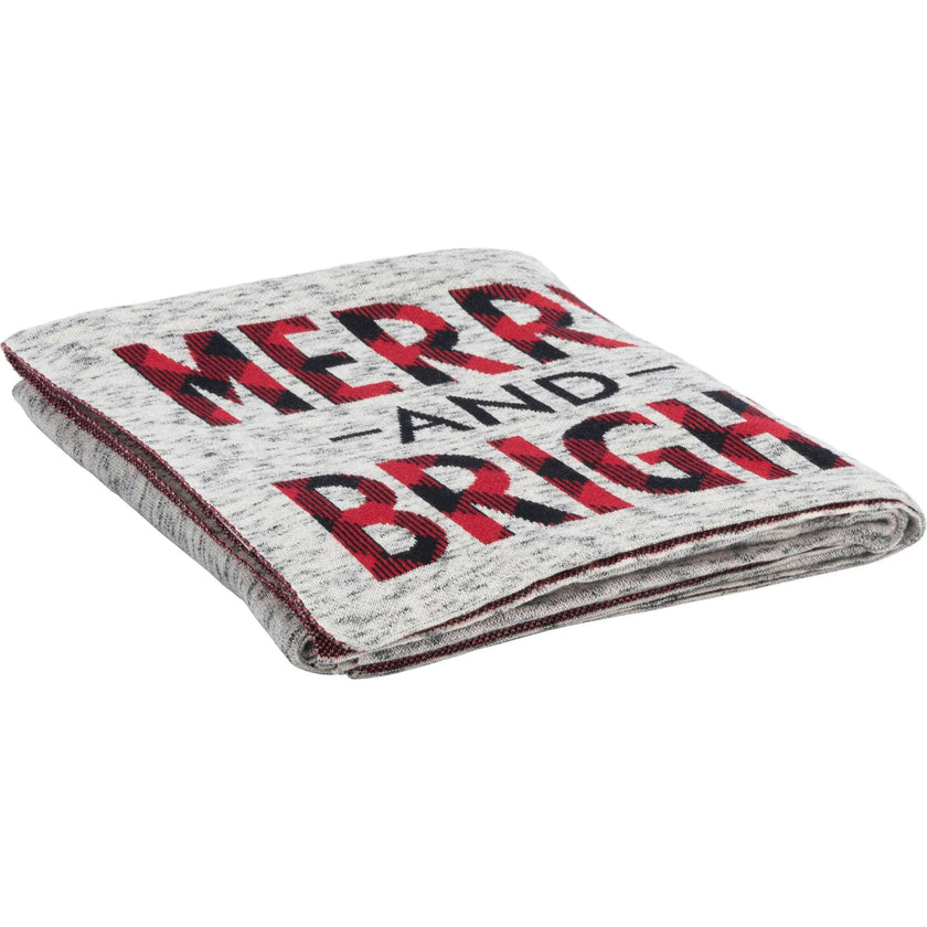Merry And Bright Throw