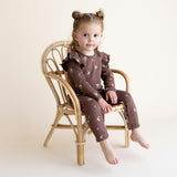 Organic Ruffle Full Sleeve Romper