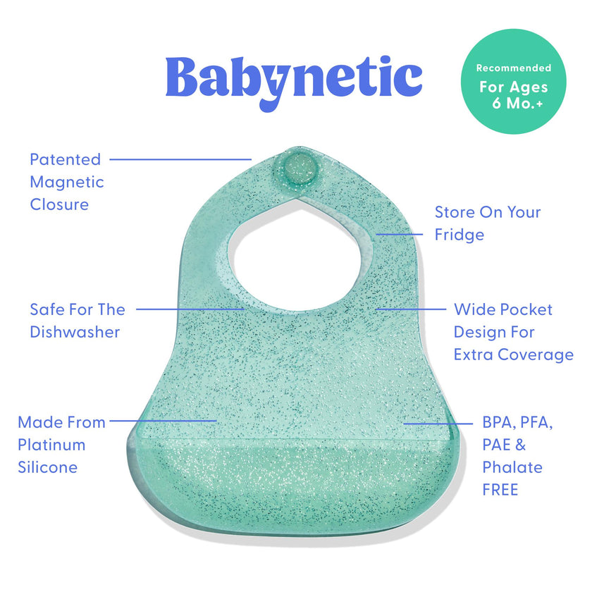 Magnetic Silicone Bib