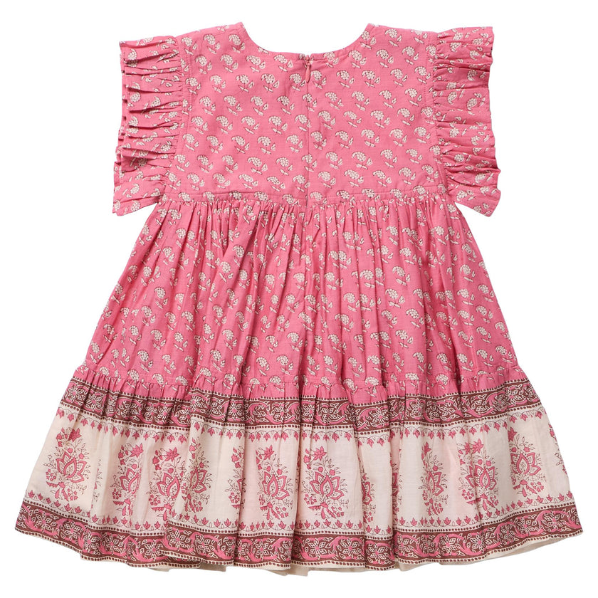 Girls Kit Dress - Small Paisley