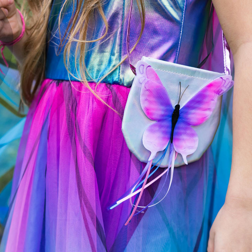 Butterfly Twirl Dress with Wings & Headband