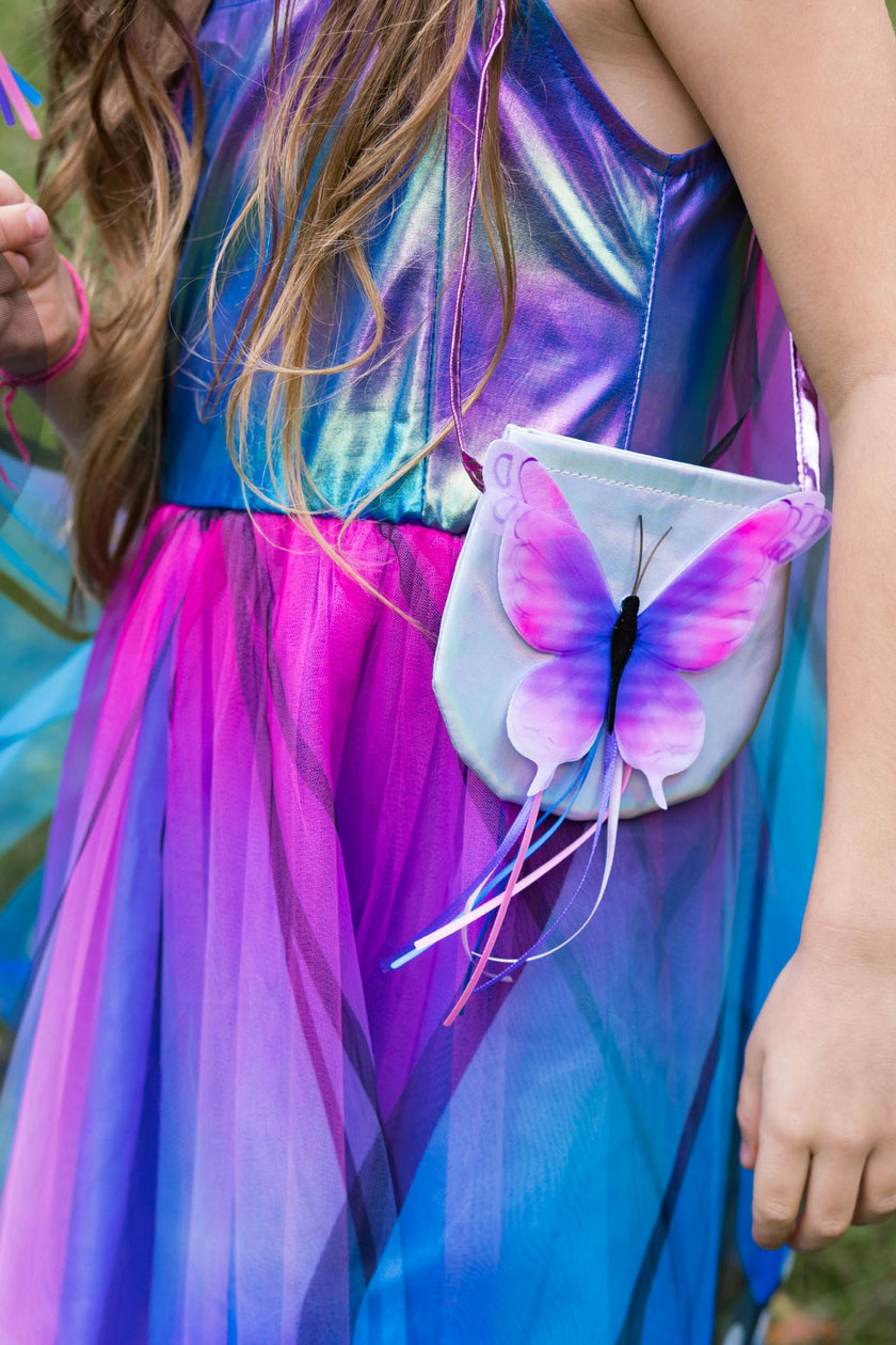 Butterfly Twirl Dress with Wings & Headband