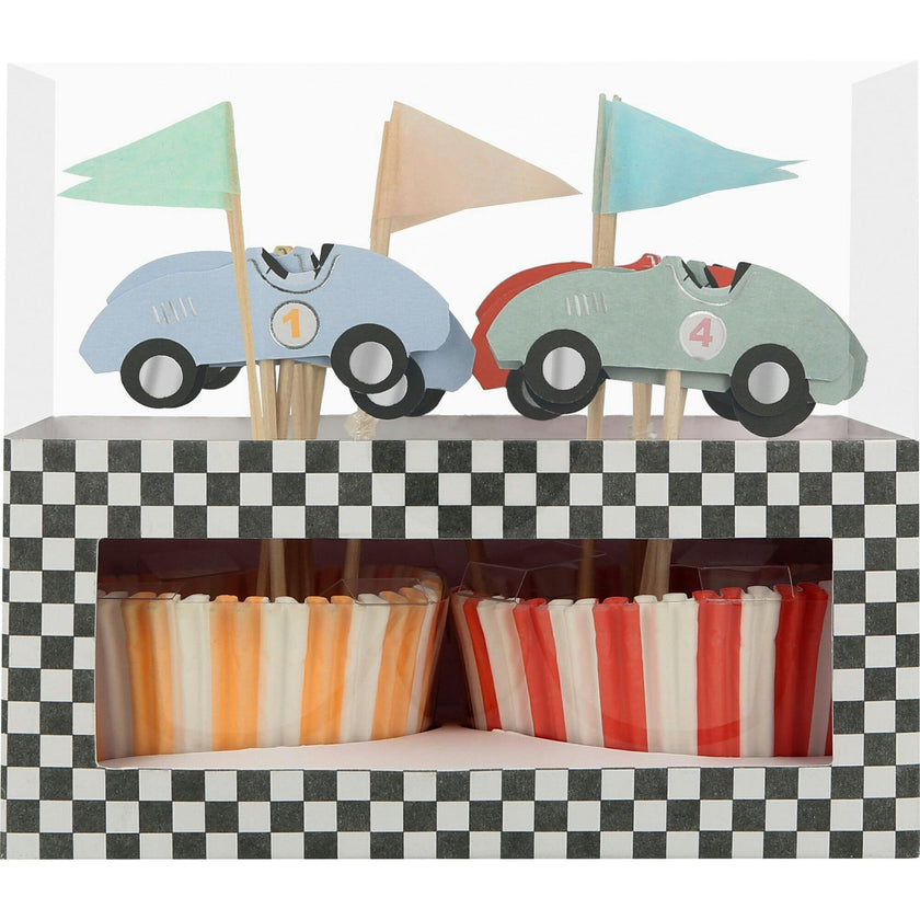 Race Car Cupcake Kit