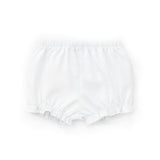 White Ruffle Leg Bloomer