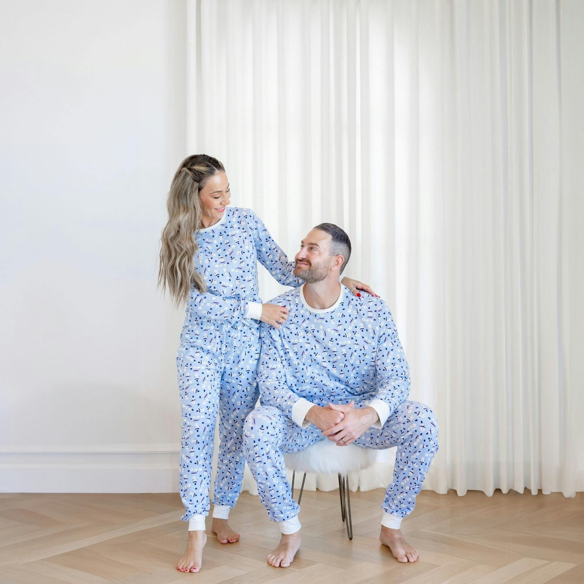 Men's Long Sleeve Pajamas