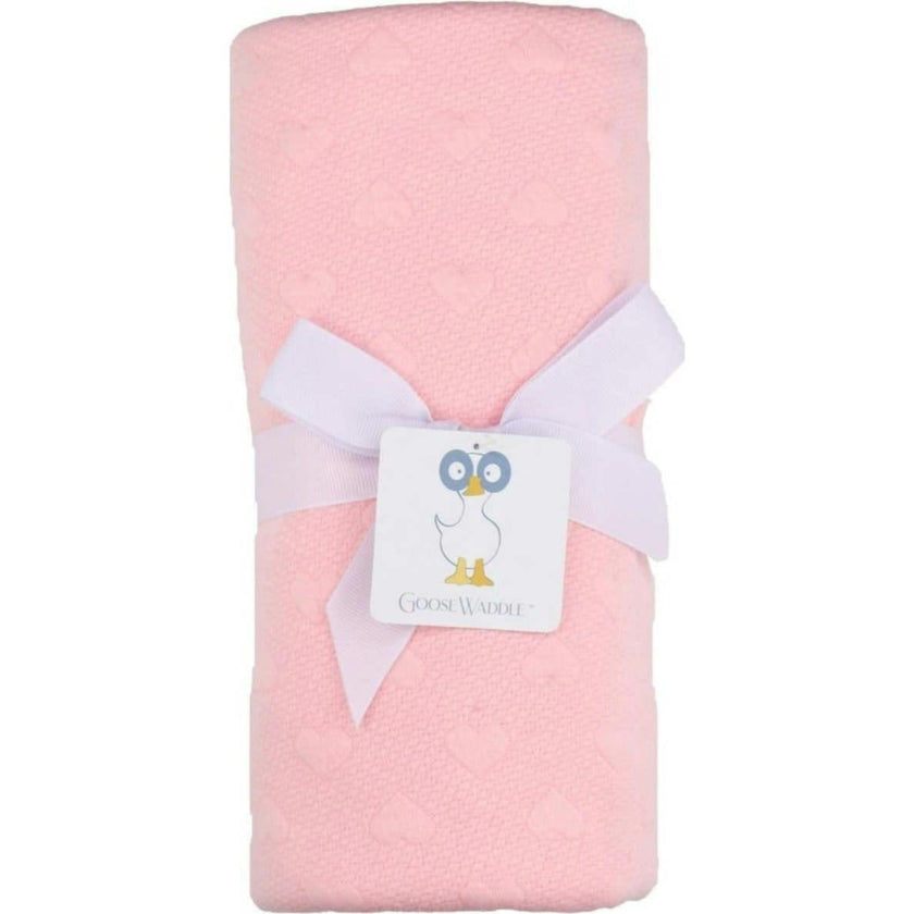 Pink Knit Blanket
