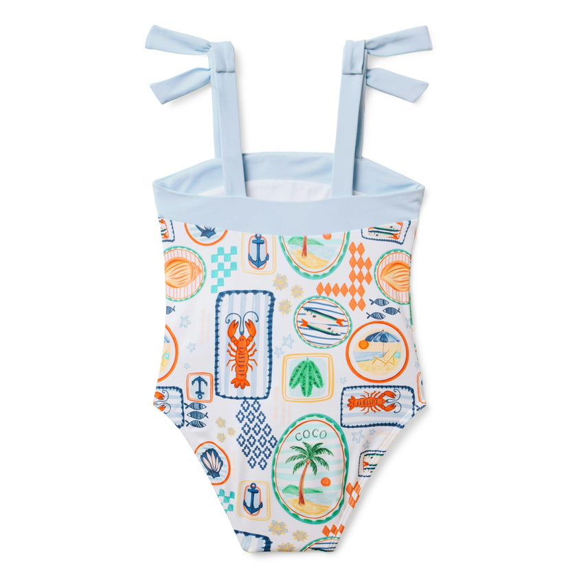 Nantucket Coast Swimsuit, multicolor