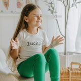 graphic tee | lucky