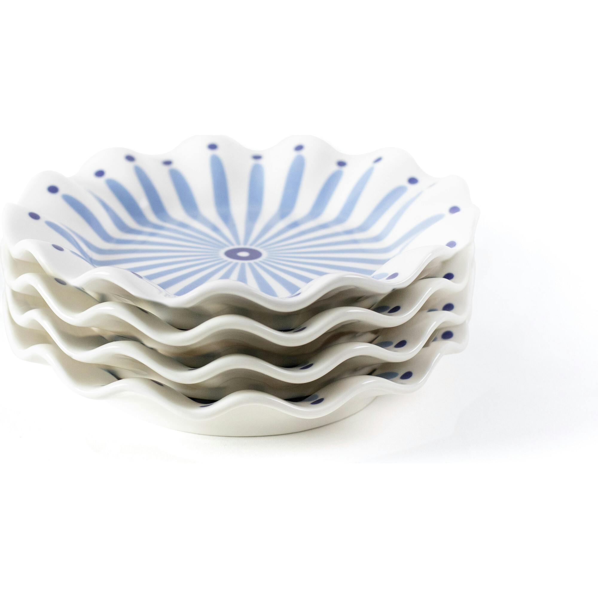 Ruffle Salad Plate