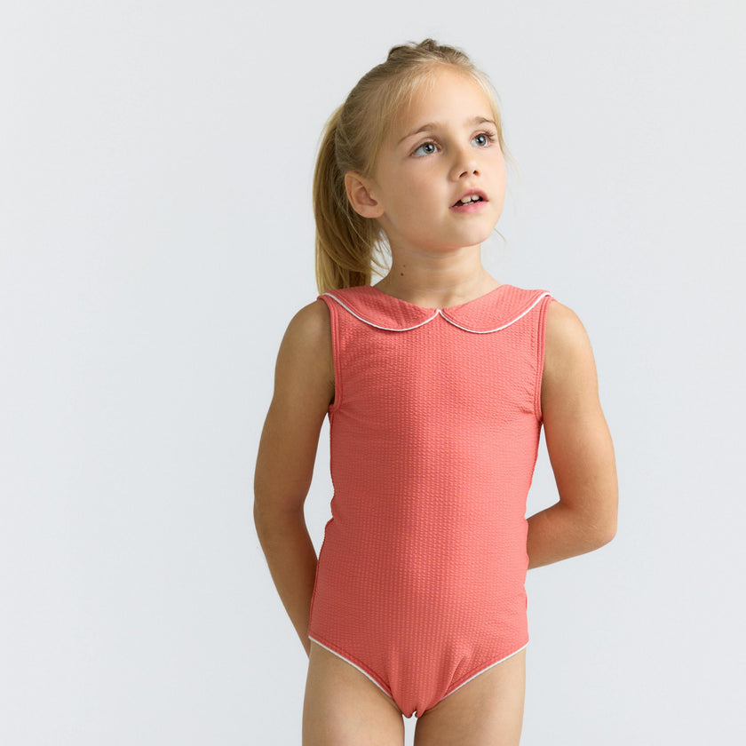 girls sailor red seersucker sailor one piece