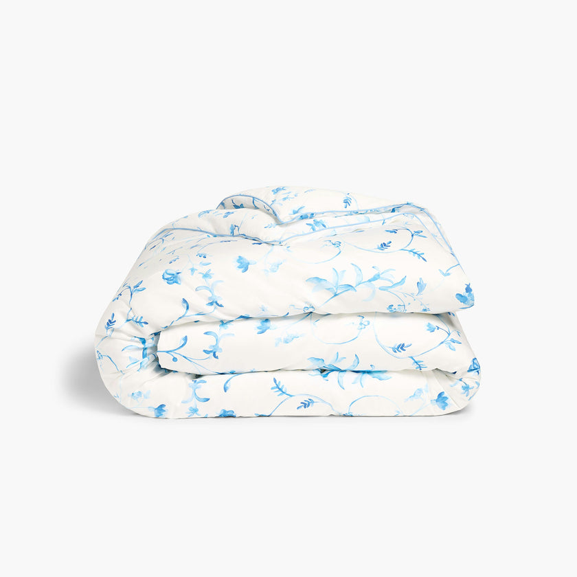 The Duvet Cover - Blue Botanical