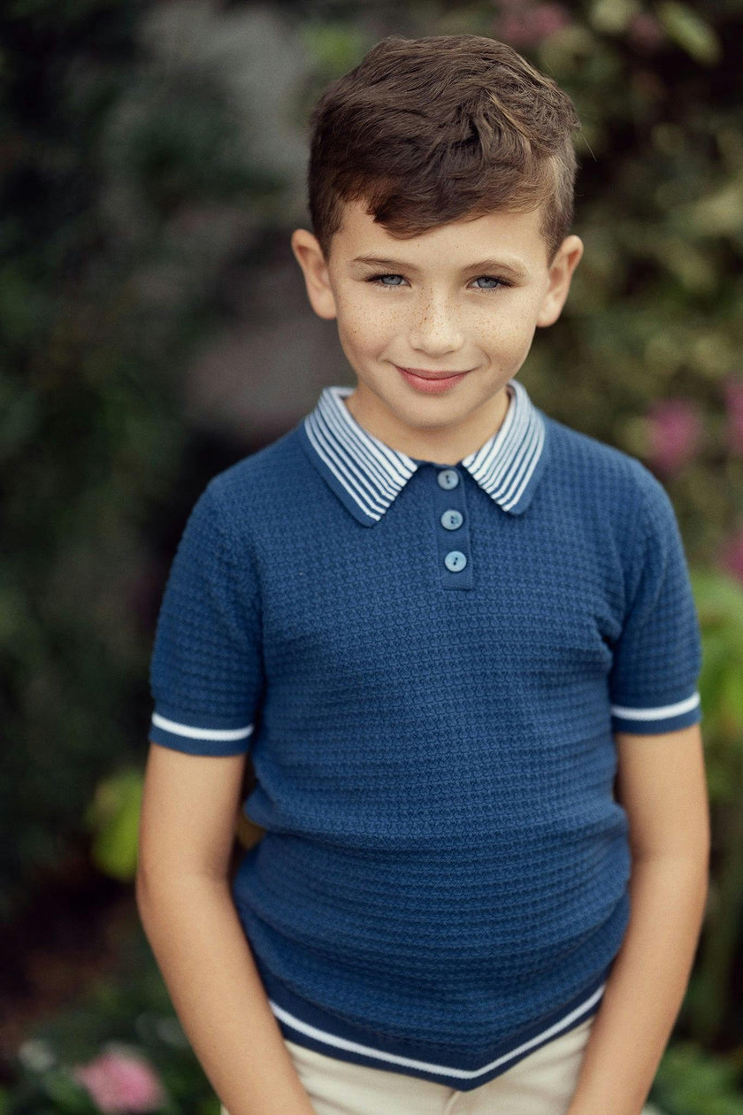Structure Knit Polo