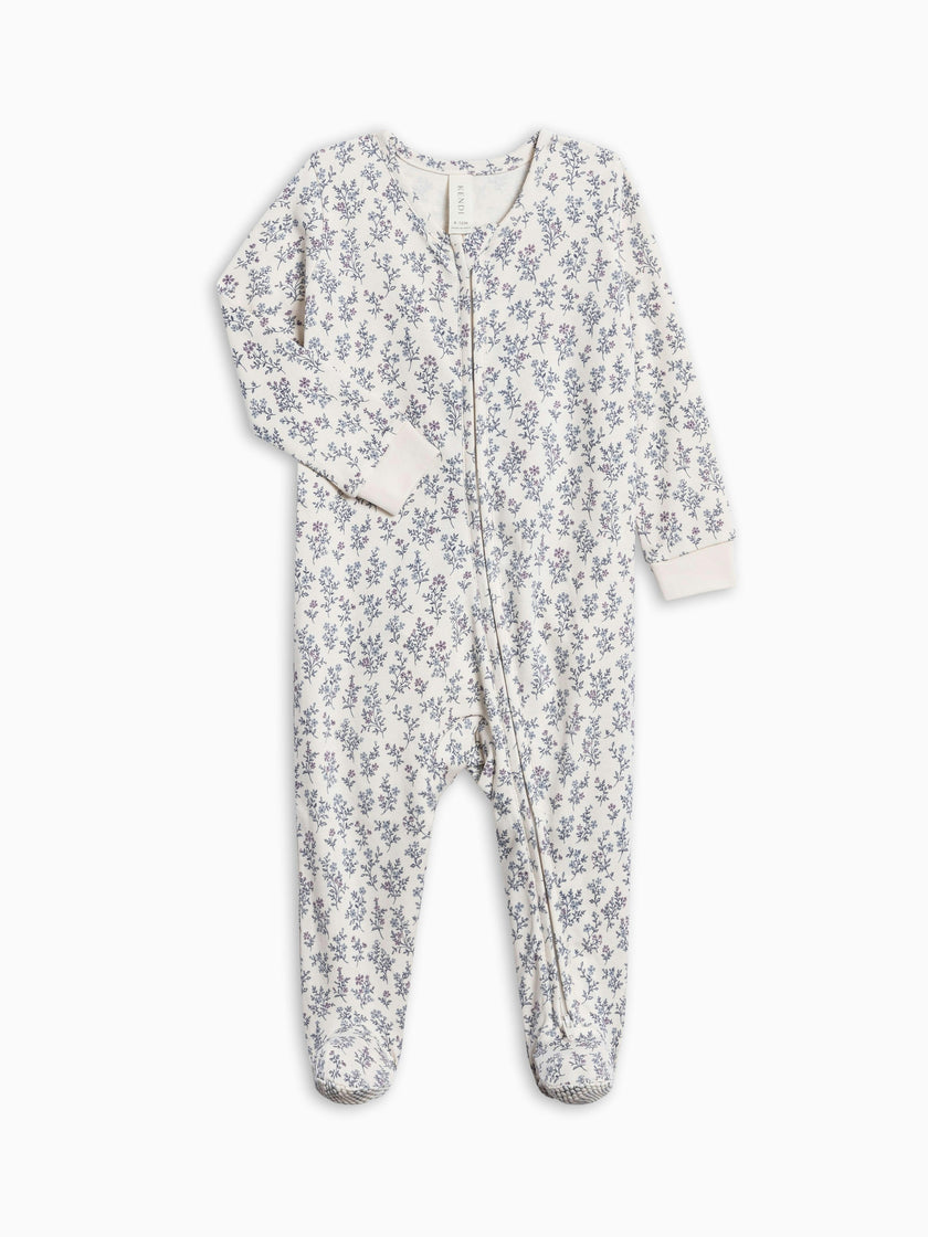Organic Winter Sleeper and Bow Set