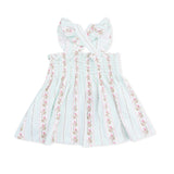 Antoinette Stripe - Smocked Top with Bloomer