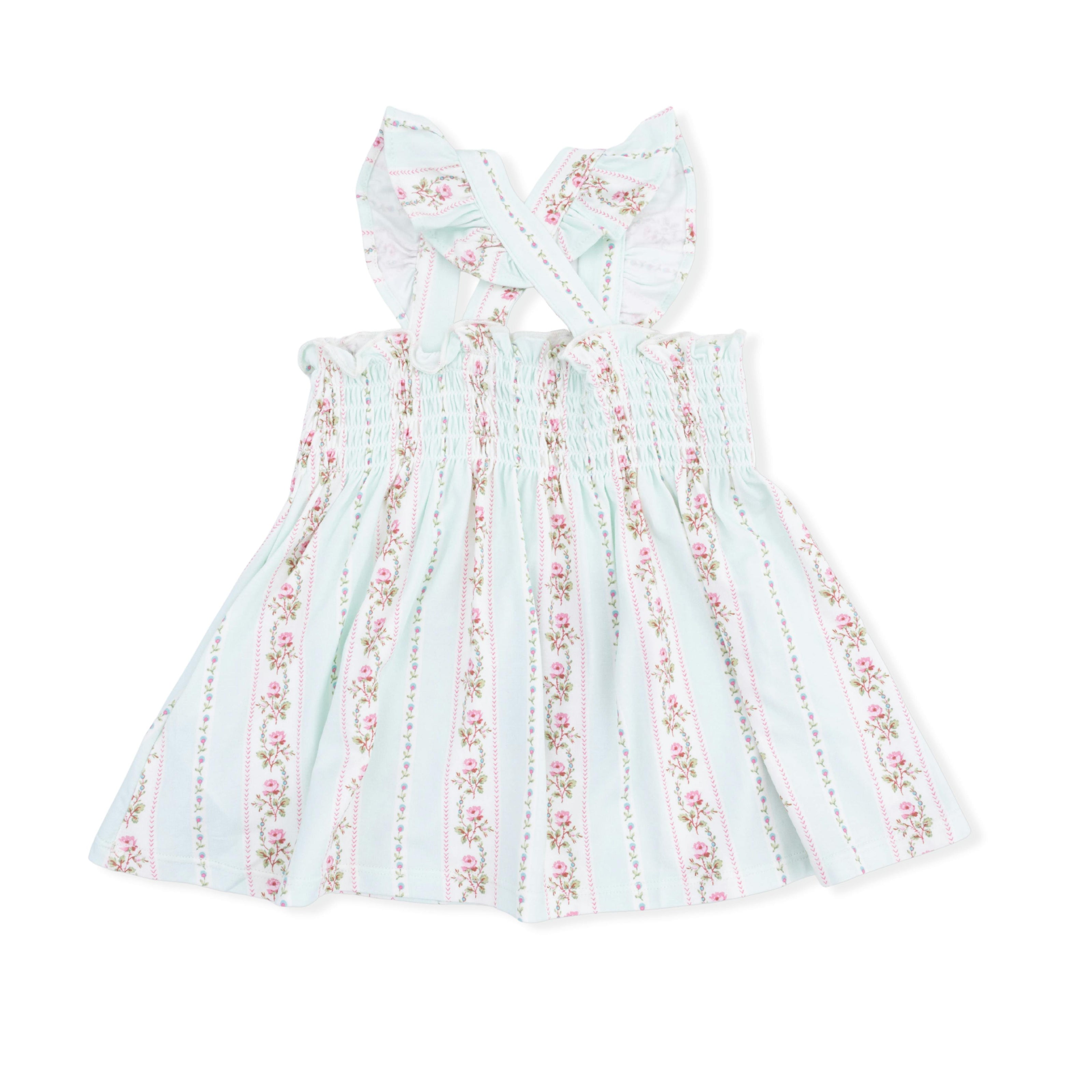 Antoinette Stripe - Smocked Top with Bloomer