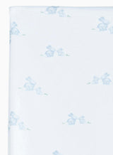 Baby Jersey Bunny Blanket in Pale Blue