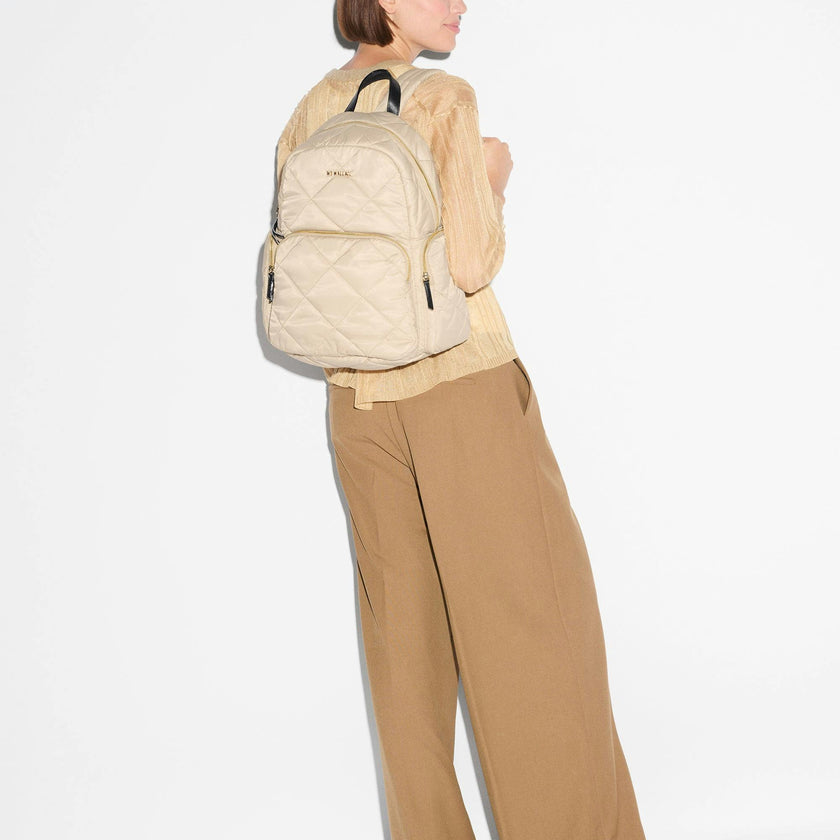 Buff/Black Madison Backpack