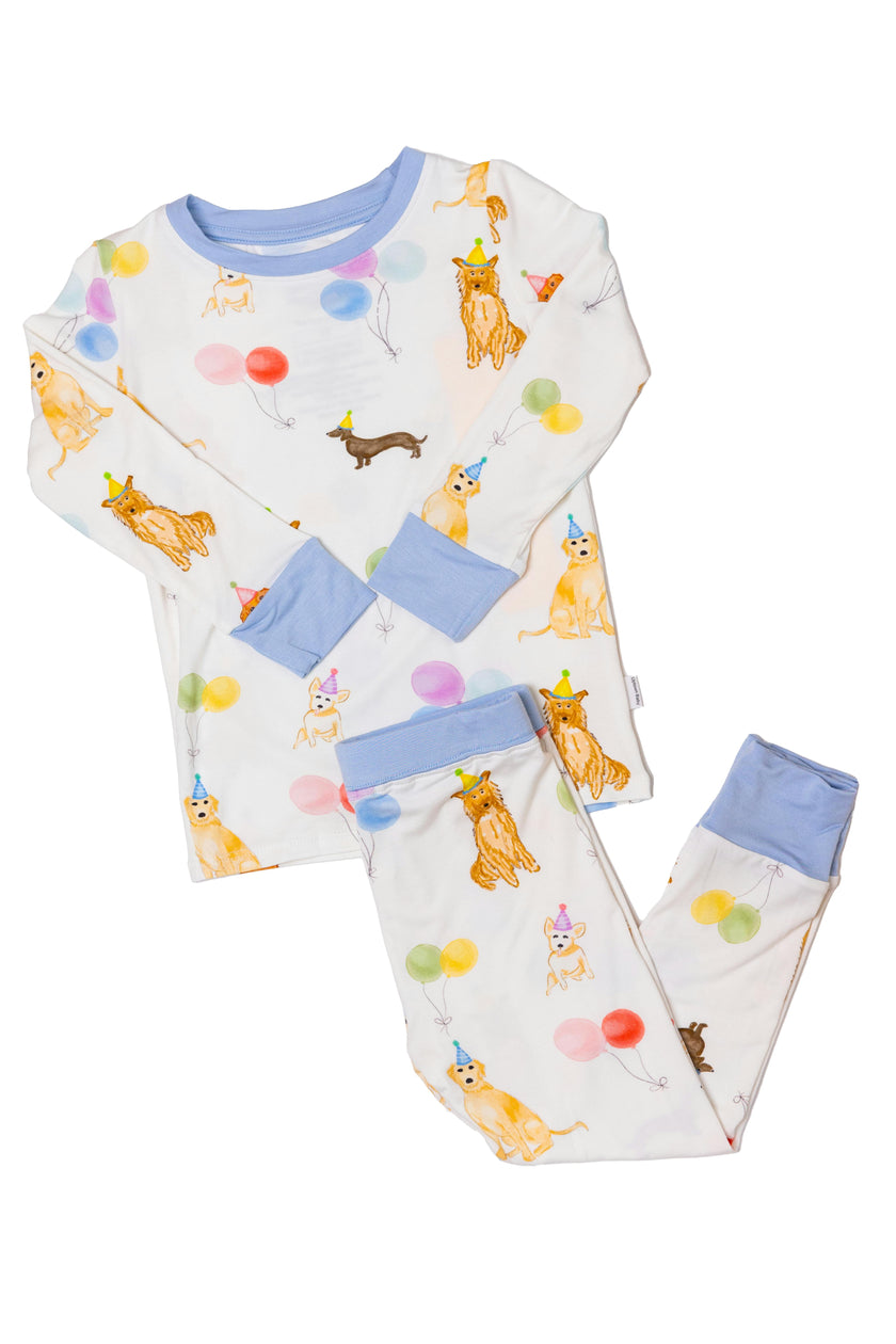 Birthday Party Dogs 2 Piece Pajama