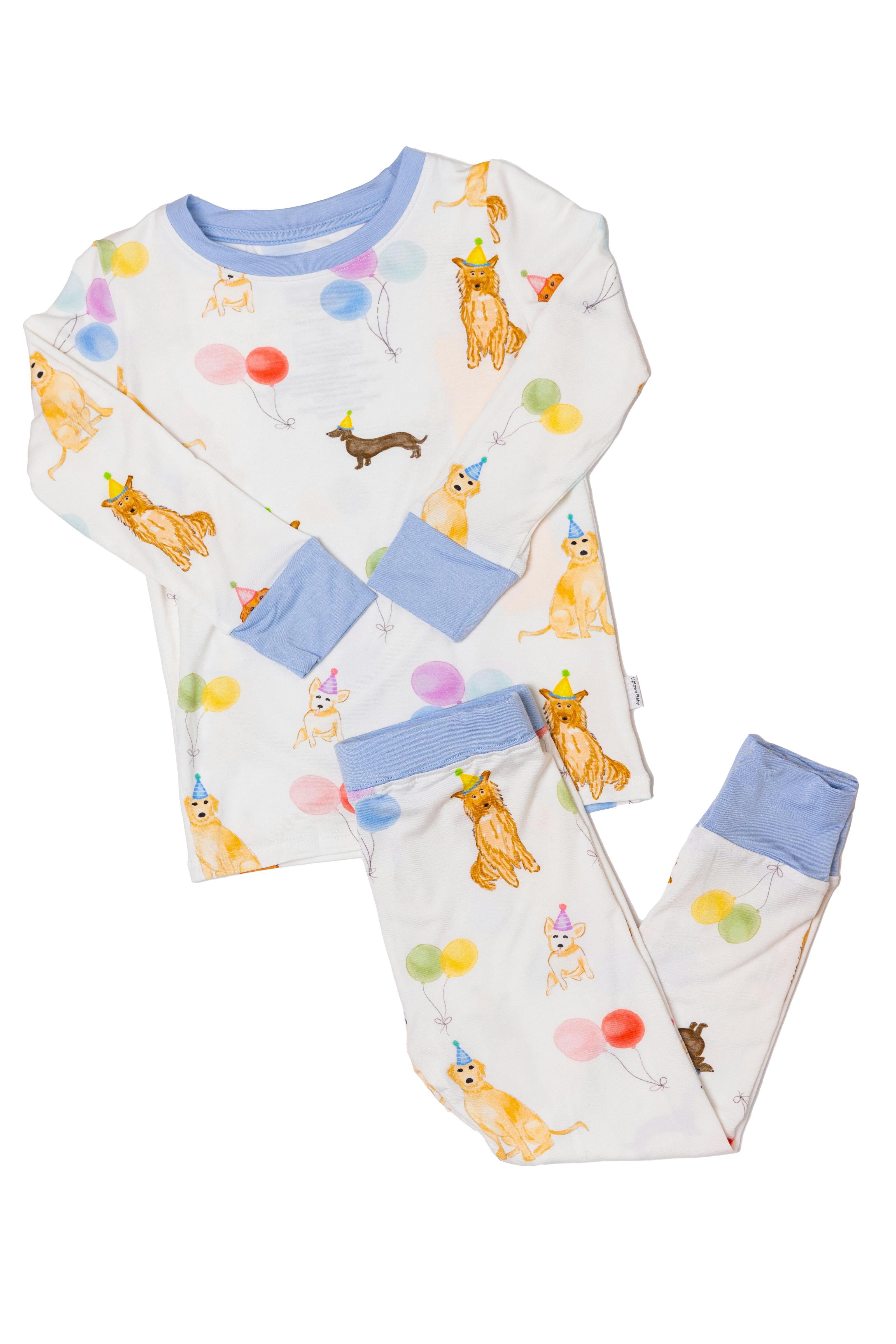 Birthday Party Dogs 2 Piece Pajama