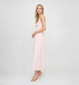 The Rosetta Nap Dress - Pink Broderie Voile