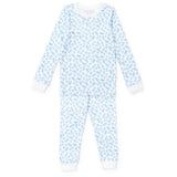 Grayson Pajama Pant Set - Confetti Hearts Blue